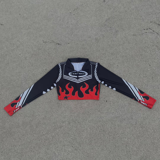 Starkit Women’s Flame Crop Top